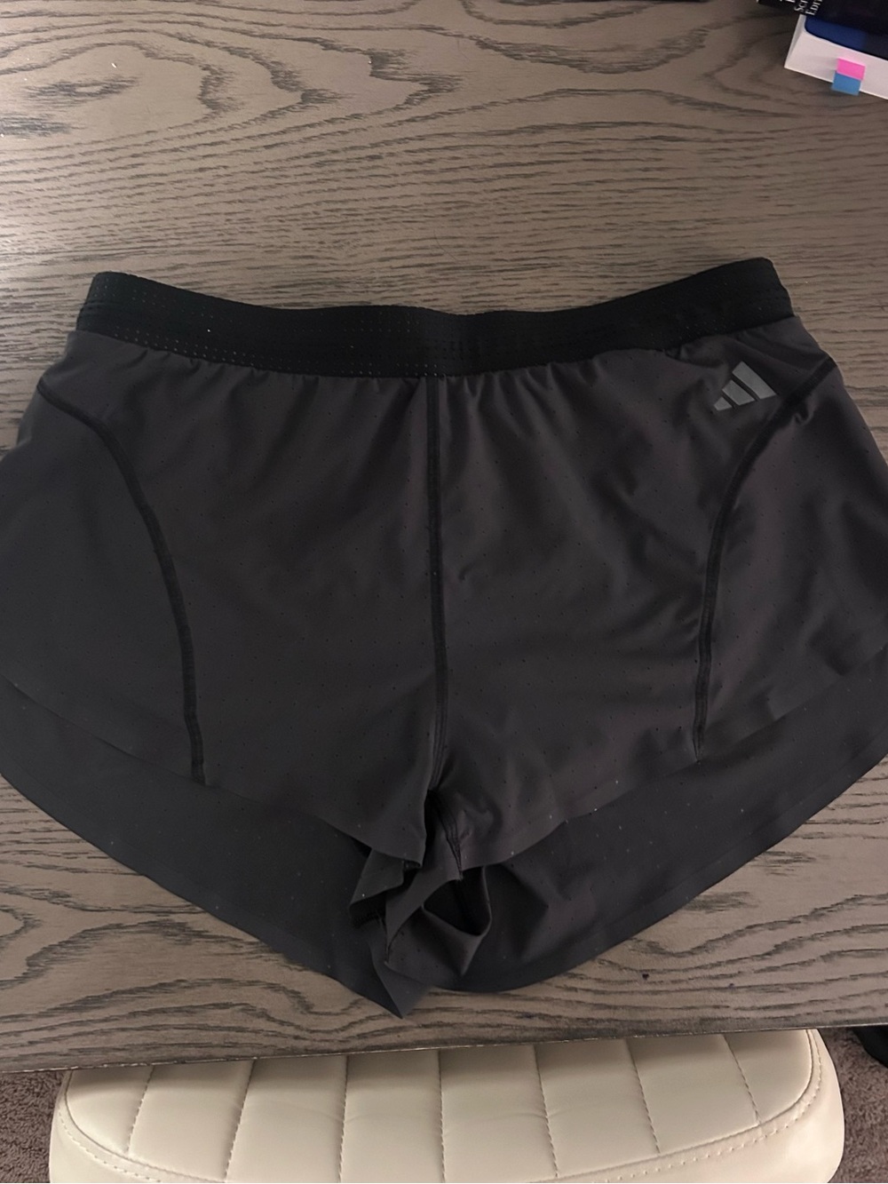 Adidas Women’s Black Athletic Split Shorts
